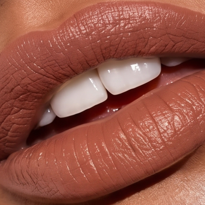 2-in-1 Matte Brown Nude Liner & Lipstick