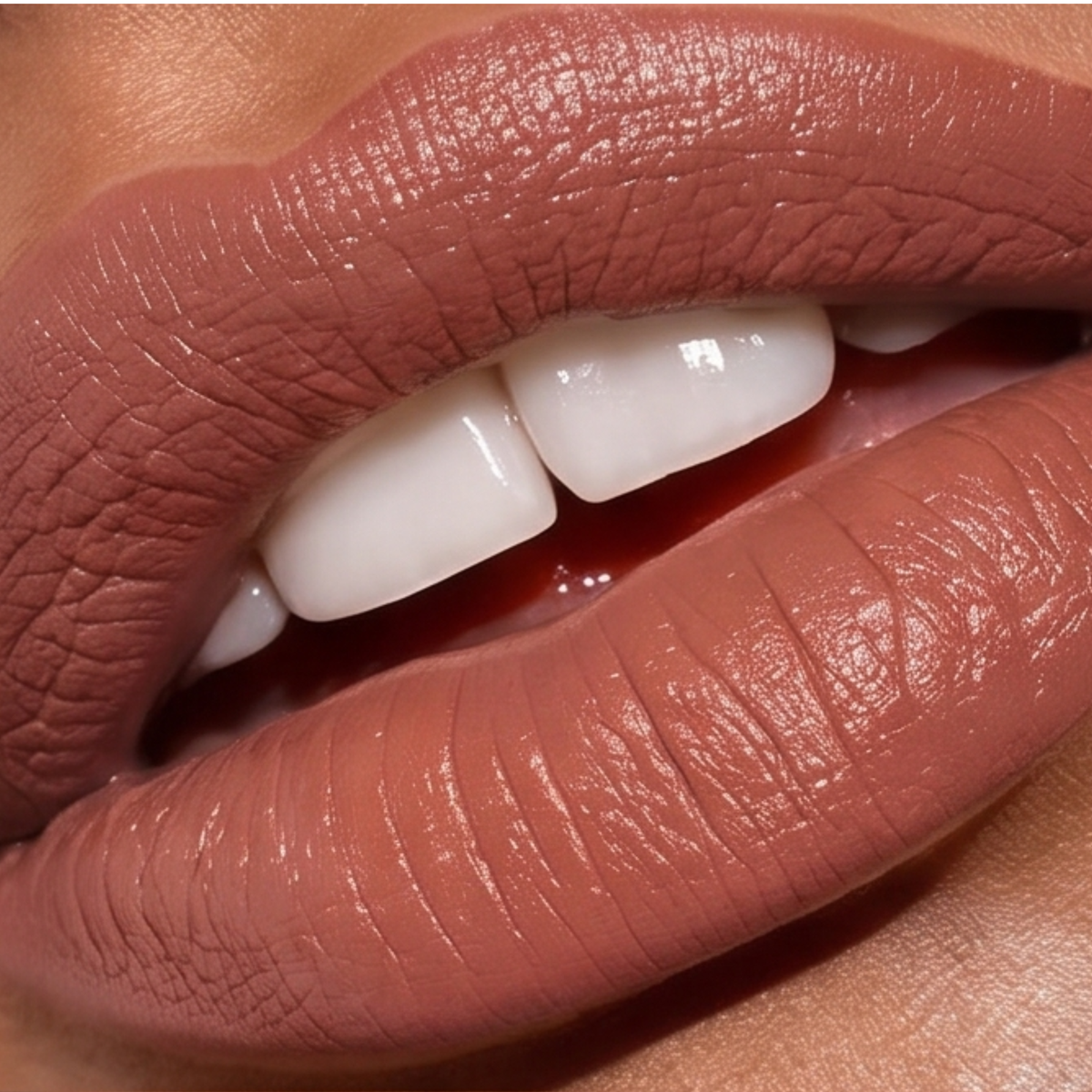 2-in-1 Matte Brown Nude Liner & Lipstick
