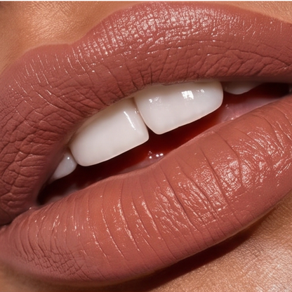 2-in-1 Matte Brown Nude Liner & Lipstick