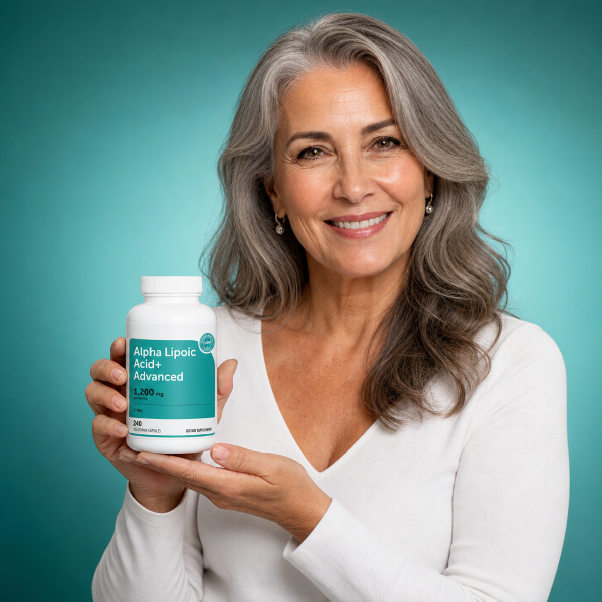 Alpha Lipoic Acid 1,200mg – 240 Vegetarian Capsules