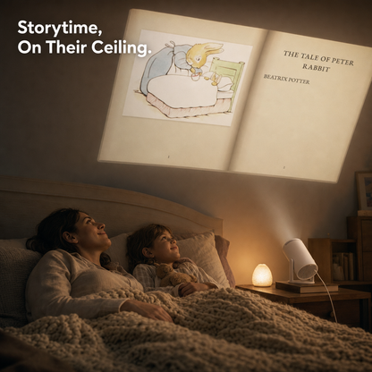 The Book Project™ Portable Reading Projector