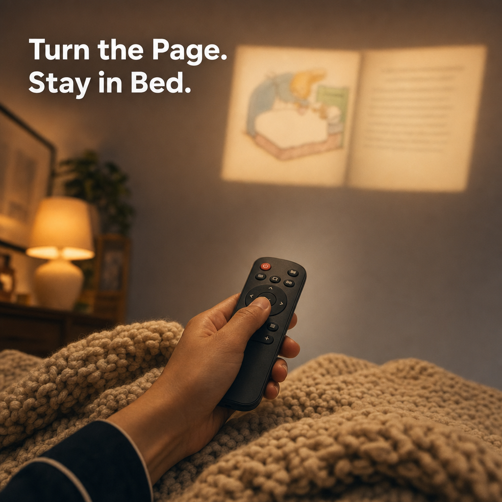 The Book Project™ Portable Reading Projector