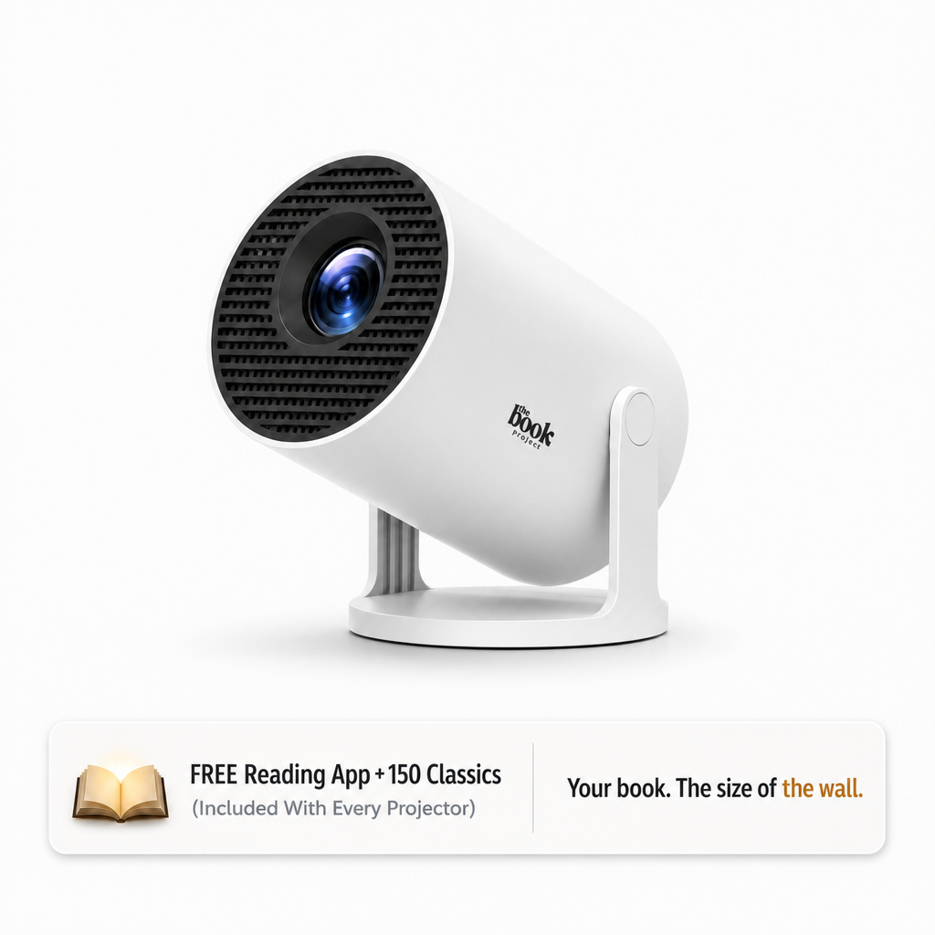 The Book Project™ Portable Reading Projector
