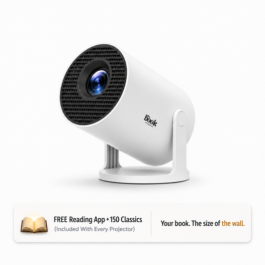 The Book Project™ Portable Reading Projector